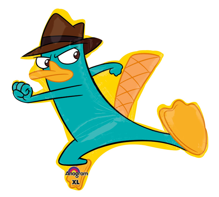 Phineas and Ferb Super Shape Mylar Balloon Singapore